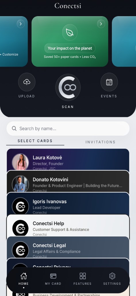 App screen 1
